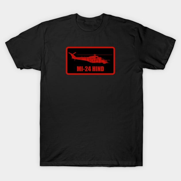 Mi-24 Hind T-Shirt by TCP